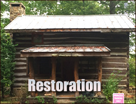 Historic Log Cabin Restoration  Rutland, Ohio